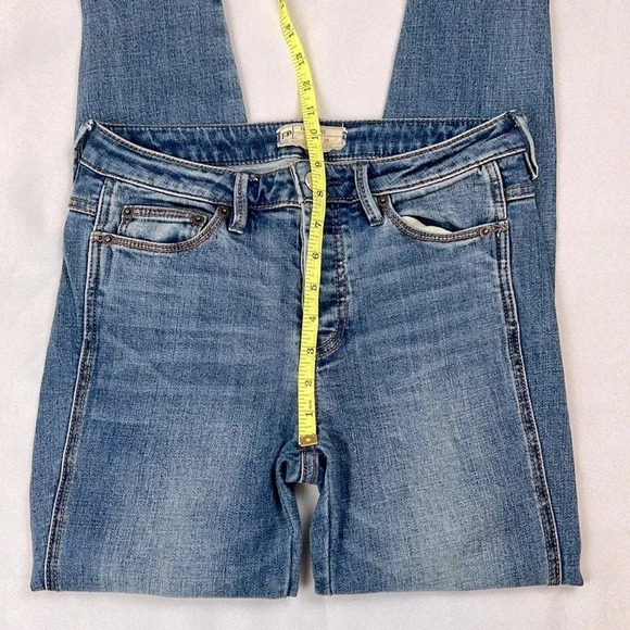Free People High Rise Button Fly Skinny Jean Size 26 - Picture 8 of 10